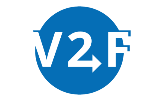 V2F logo